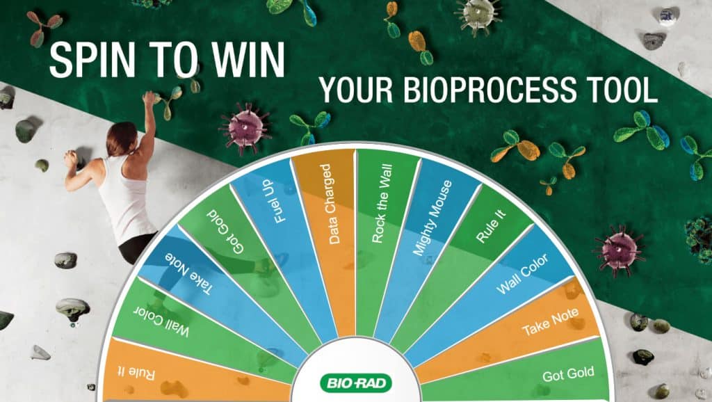 bio-rad virtual prize wheel game design