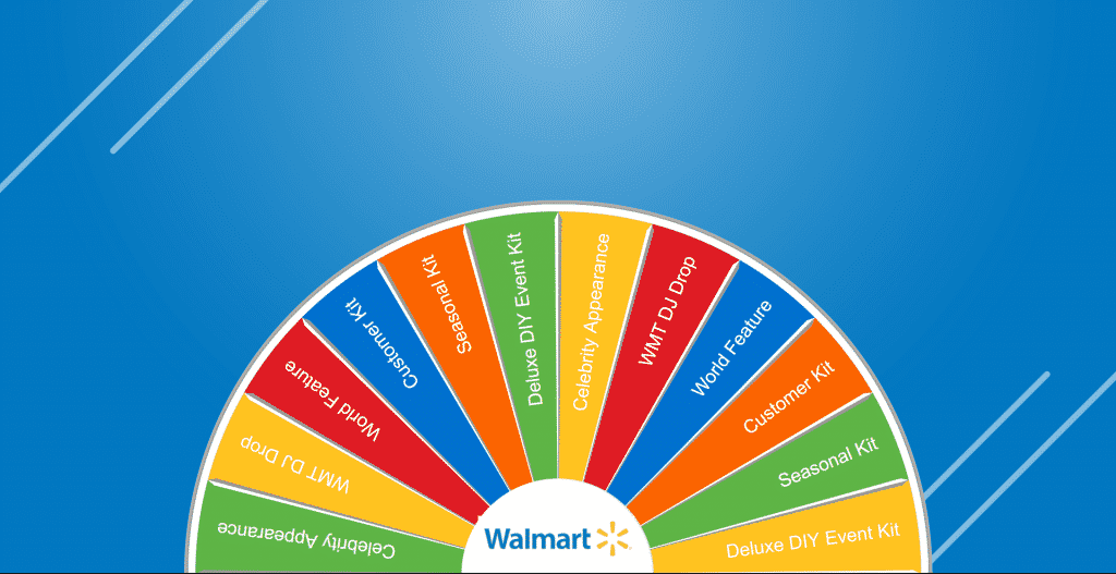 Walmart - International Support Meeting Virtual Prize Wheel