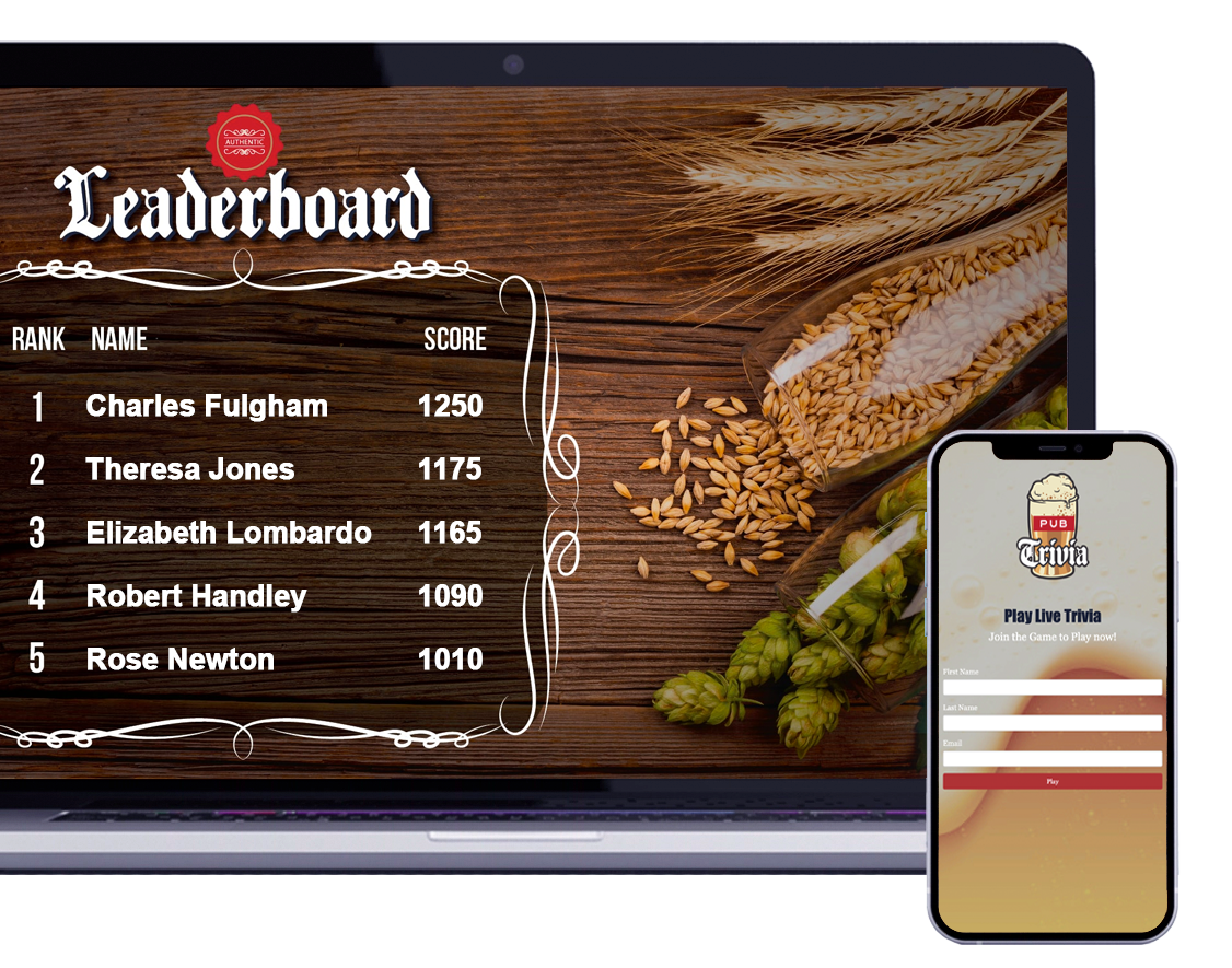 SocialPoint Leaderboard and Live Trivia player app