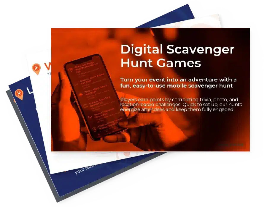 SocialPoint - Digital Scavenger Hunt Brochure cover image